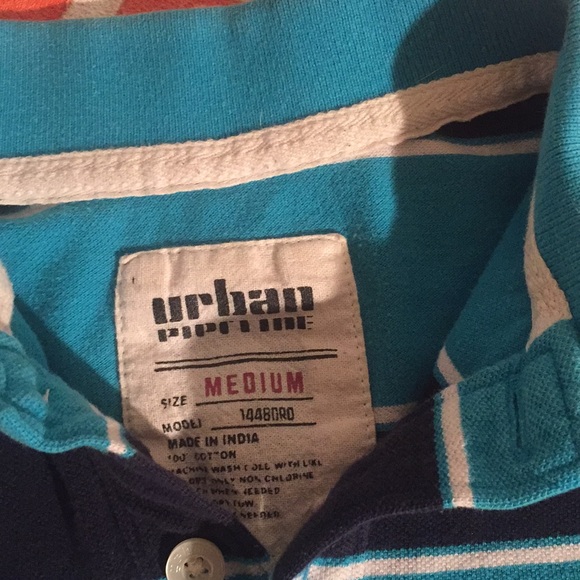 Urban Pipeline Striped Polo - Picture 2 of 4